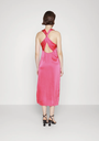 SAMSOE - Robe Midi soie fushia - T38 - C03229