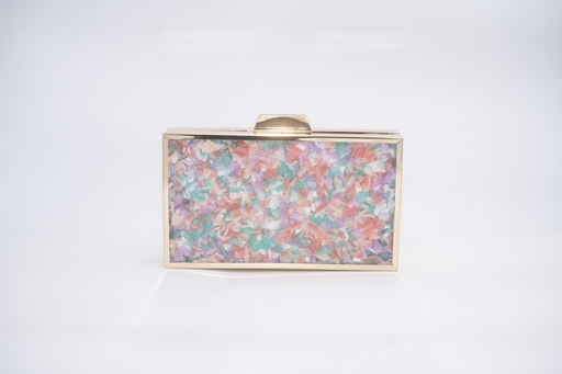Sac rose marbre - A1038