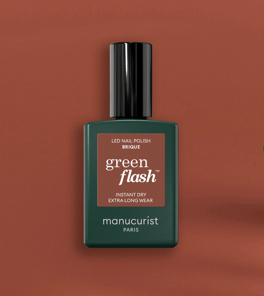 Vernis Semi-Permanent Green Flash - BRIQUE - Manucurist