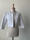 TARA JARMON - Veste  blanche  - C00847