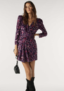 BA&SH - Robe Mini mauve paillettes - T40 -  C03296