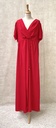 Robe Midi rouge  - C01656