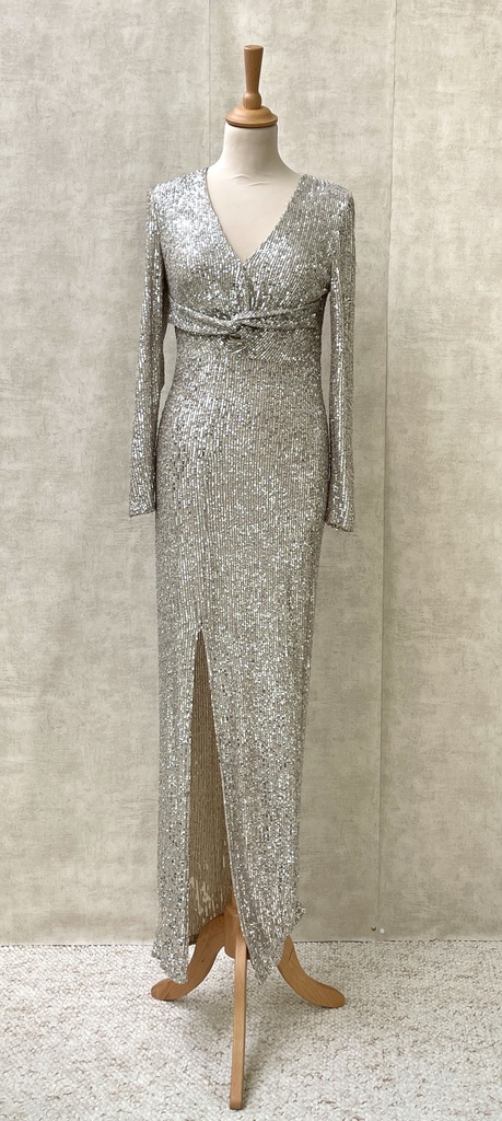 GUESS - Robe Maxi longue dorée  - C01883