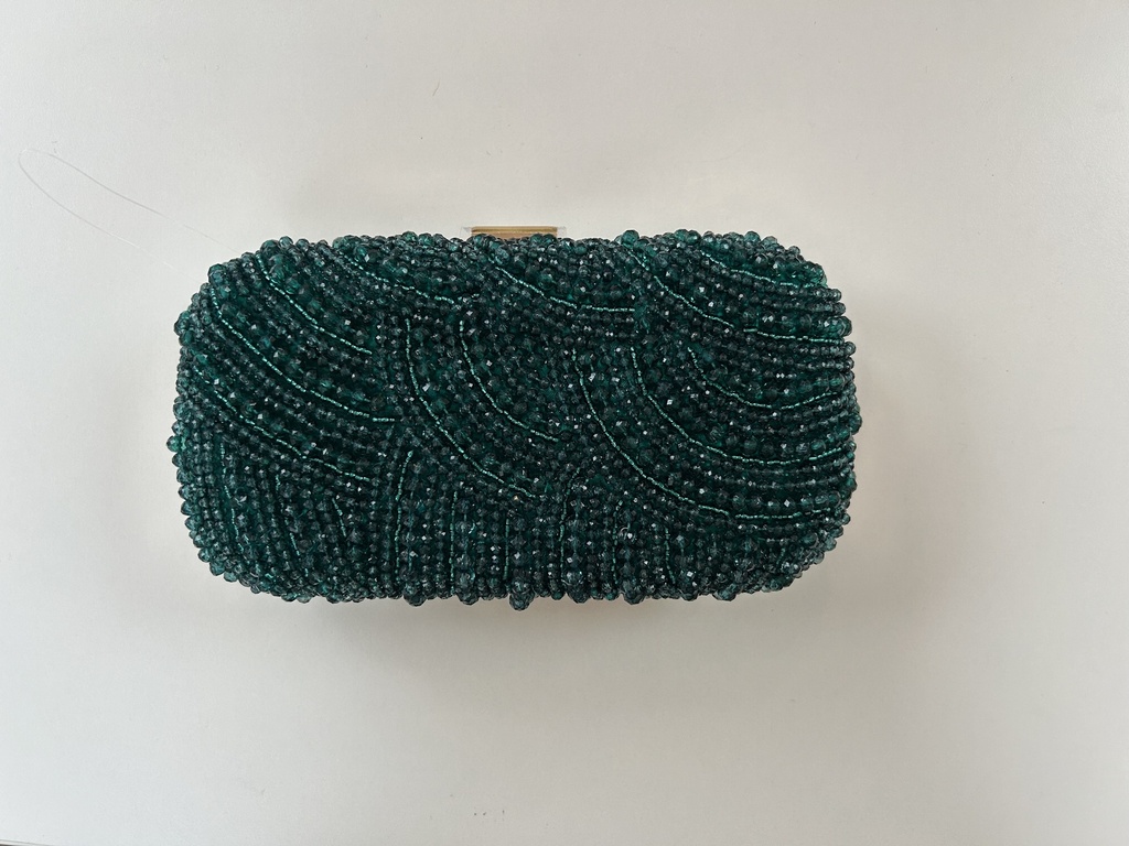 Sac perles verts - A1244