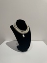 LOC - Bijoux - Collier années 20 perles et strass - A1270