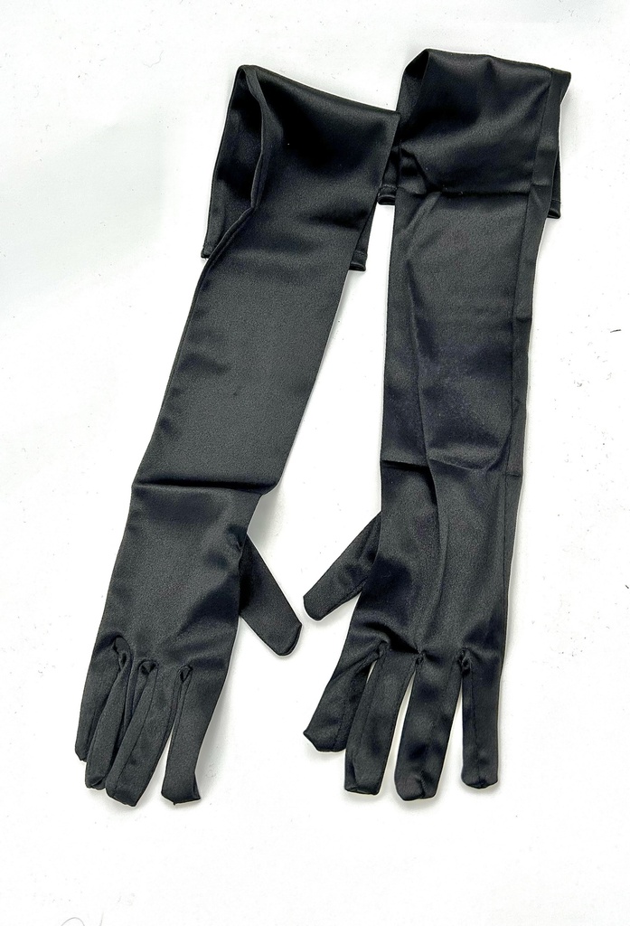 Années 20 - Longs gants noirs - A1275
