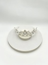 Diadème Argenté strass - A1284