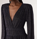 BA&SH - Robe Maxi bleue Falone - T38 - C03433