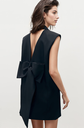 Robe Mini blazer noire - T36 - C03466