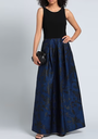 RALPH LAUREN - Robe Maxi noire  - T34 - C03506