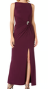 RALPH LAUREN - Robe Maxi mauve - T42 - C03518