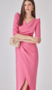 Robe Midi fuschia - T44 - C03534