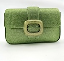 Sac vert avec strass - A1350