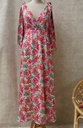 Robe Maxi fleurie  - T34 - C03558