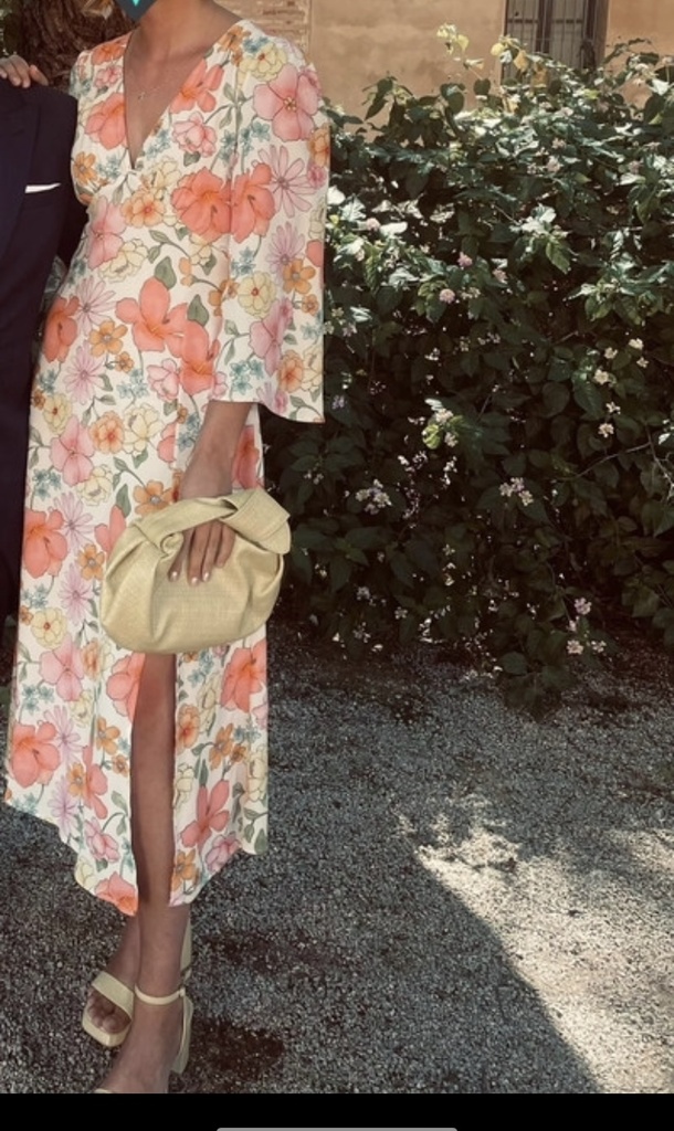 LADY PIPA - Robe Midi fleurie - T38 -  C03559
