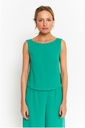 MAISON GUILLEMETTE - Ensemble haut et pantalon vert - T38 - C03568