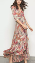 BA&SH - Robe Maxi multicolore - T38  - C03577