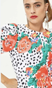 MIOH - Robe Midi fleurie - T34 - C03589