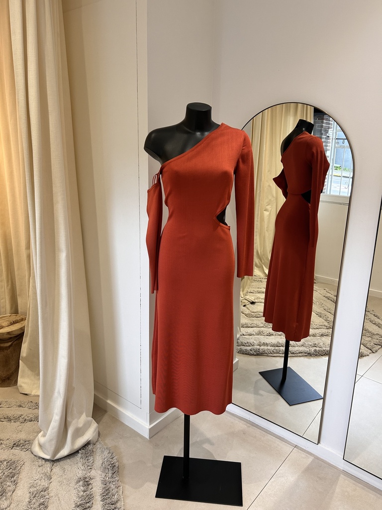 CULT GAIA Zora Knit dress terracota - 1019