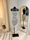 JACQUEMUS Robe bleue ciel julie - 1075