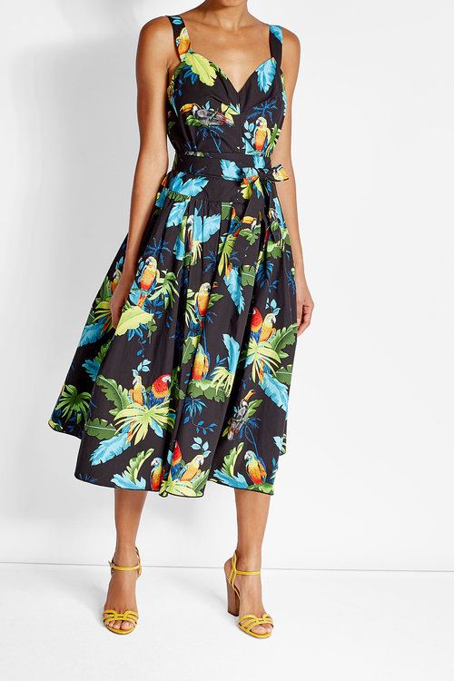 MARC JACOBS Robe Parrot - 1124