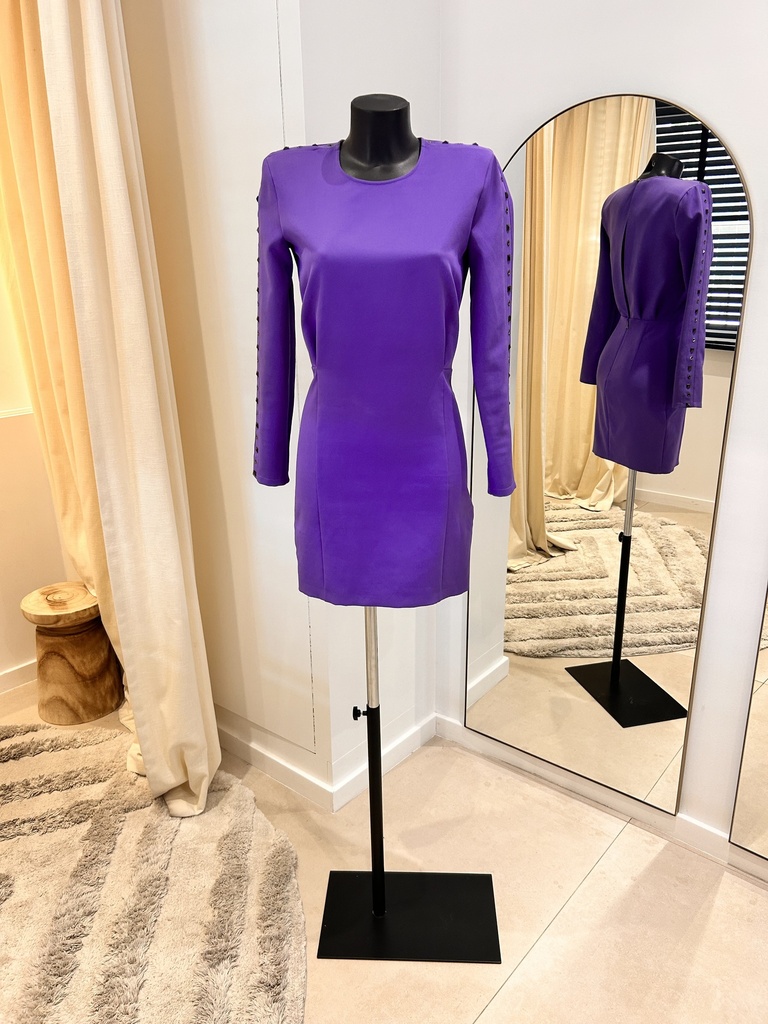 PATRIZIA PEPE Robe Abito Mauve - 1161