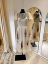 VALENTINO Robe fleurs brodées - 1274