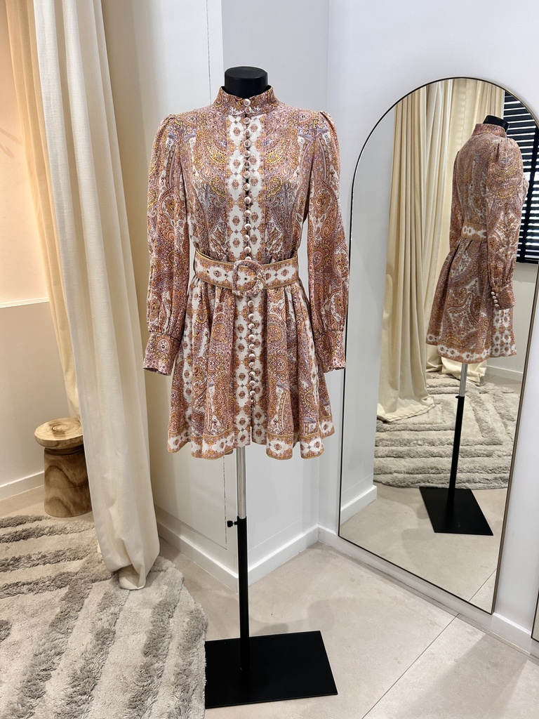 LUXE - ZIMMERMANN Robe motif cachemire - 1285