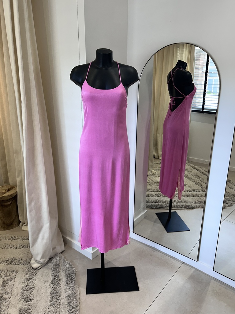 SOMETHING NAVY, robe rose - 1296