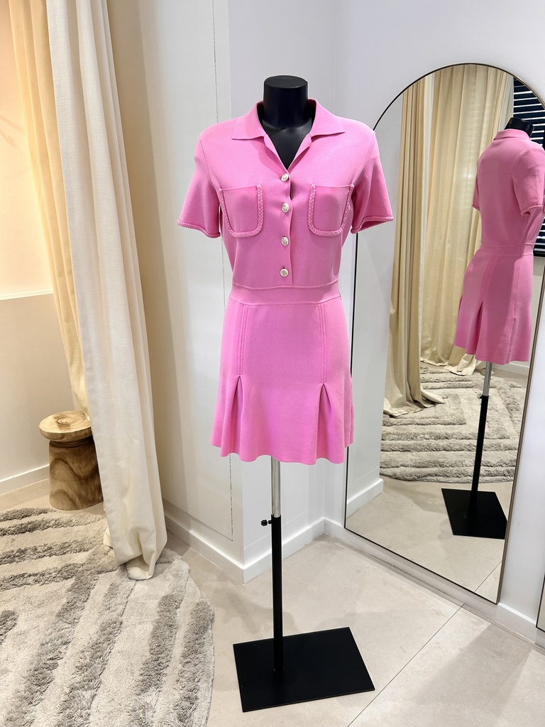 MAJE Robe rose tennis - 1329