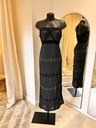 MISSONI Robe bustier verte/noire - 1353