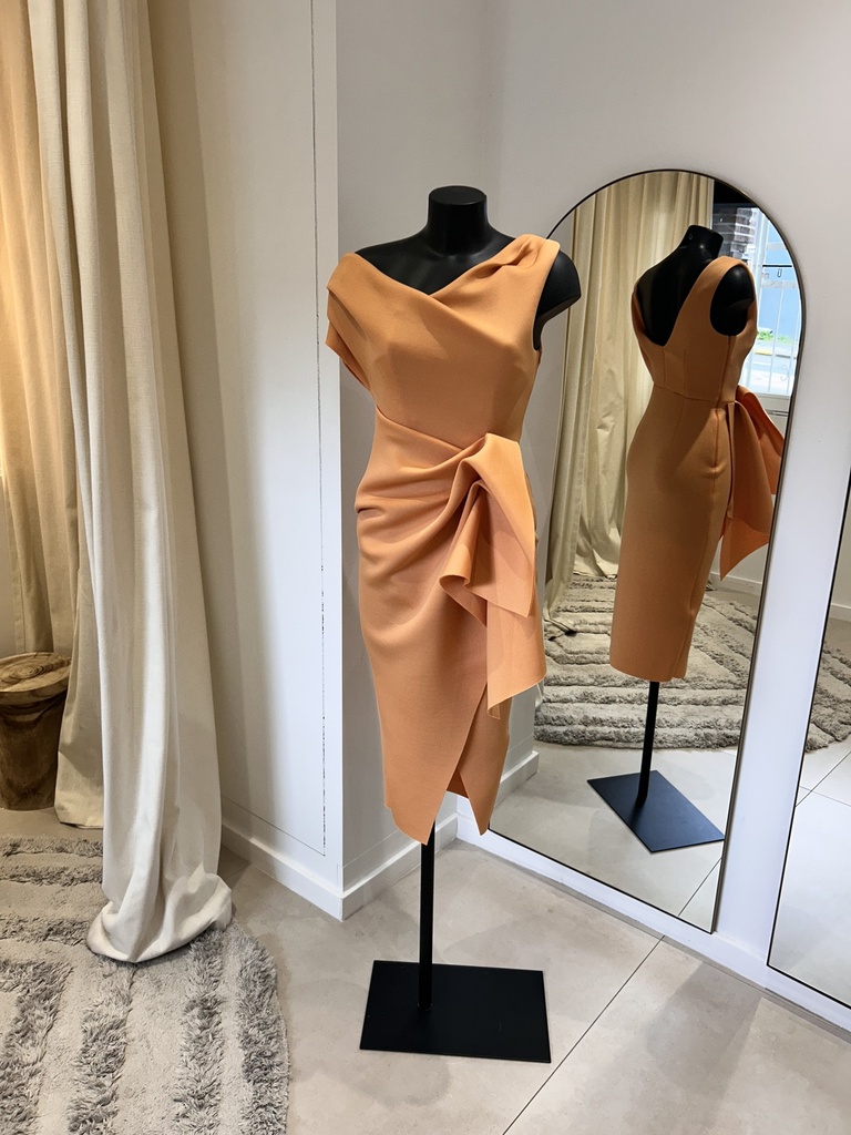 ASOS - robe orange - Collection Milky - 1448
