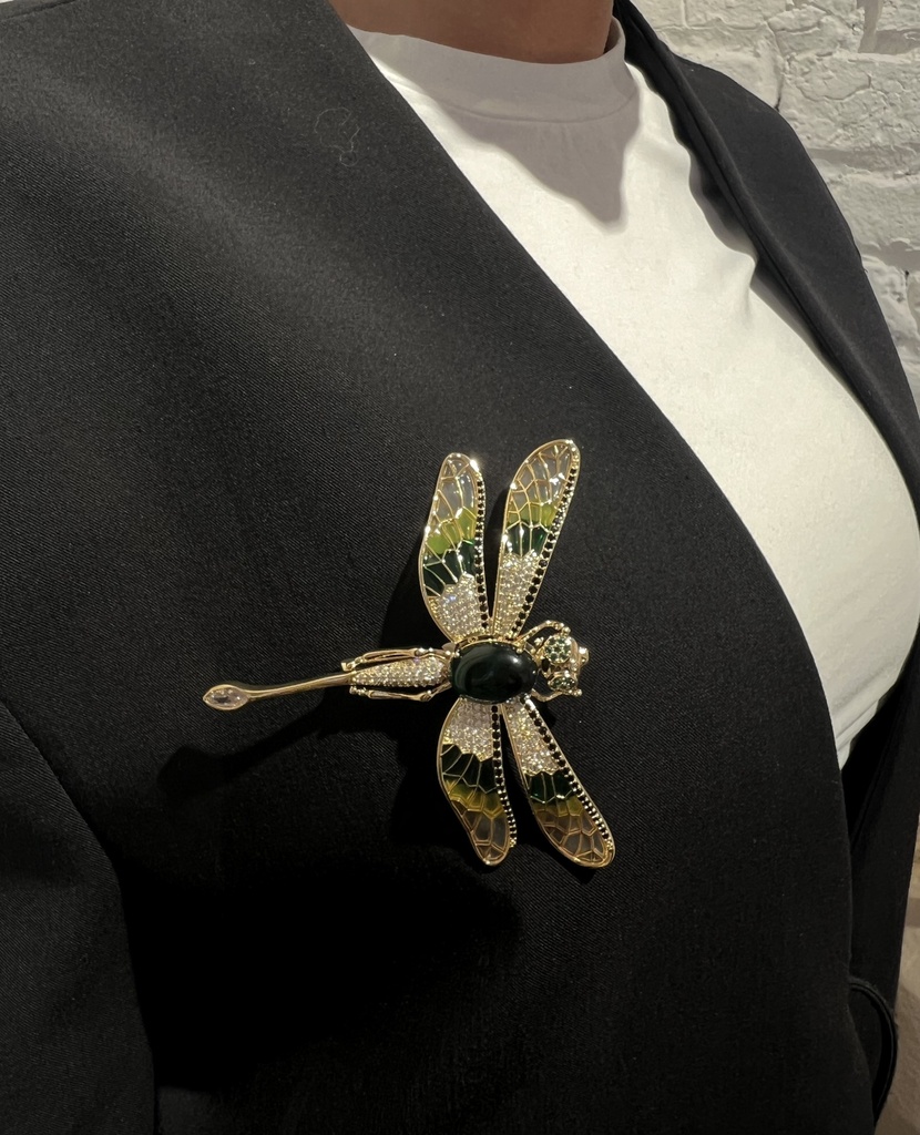 Broche maxi libellule - A1873