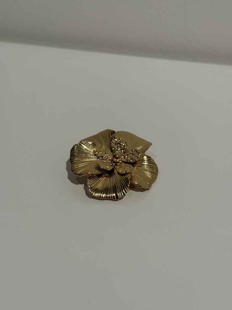 Broche Fleur Gold - BR02