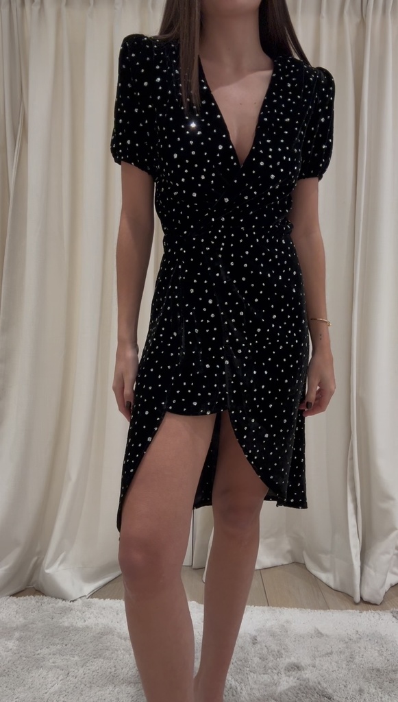 The Kooples - velour & paillettes - C01121