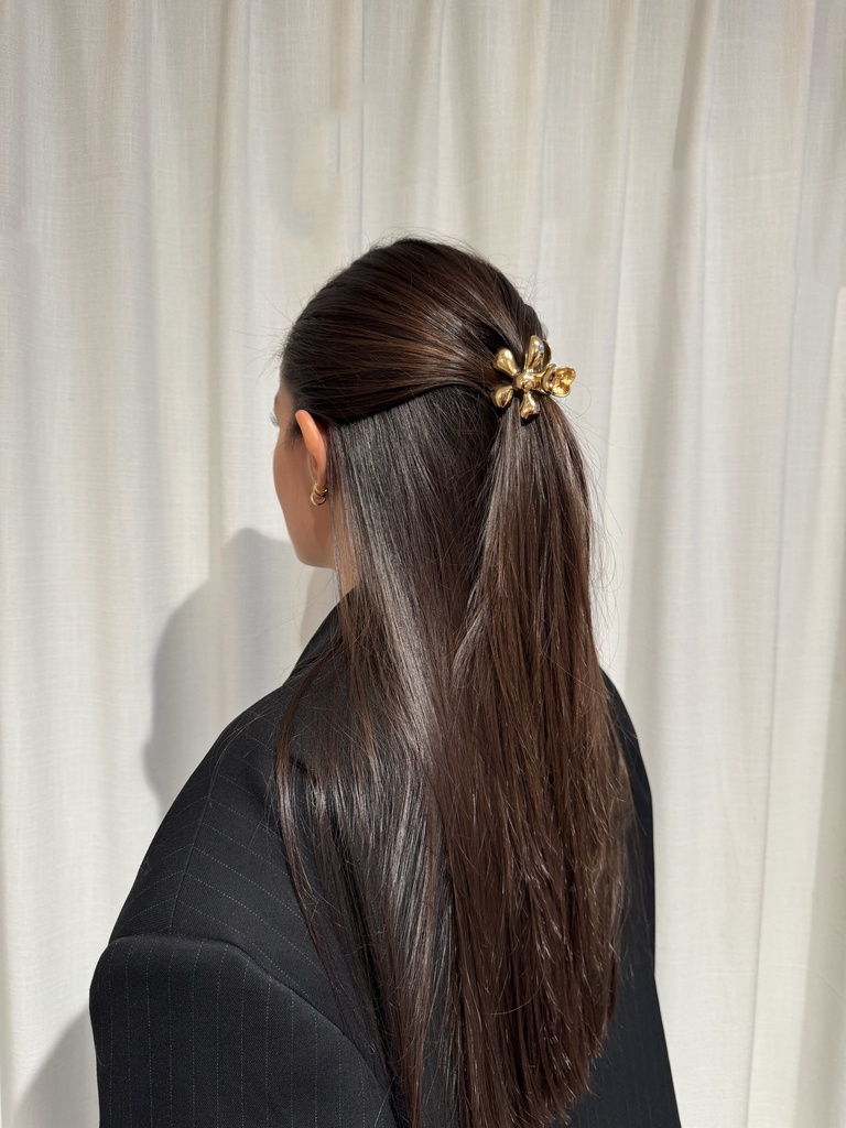 Collection PAL - Pince Mini Fleur Gold  