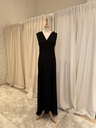  SPORTMAX - Robe noire capuche - T38 - C01128 