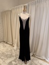 JIKI Monté-Carlo Robe noir à strass - T40/42 - C01131
