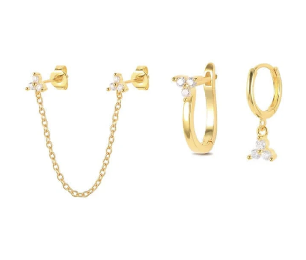 Collection PAL - Créole Manhattan trèfle pendant (1pc)   