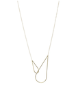 Aurore Havenne - Collier Raindrops Vermeil