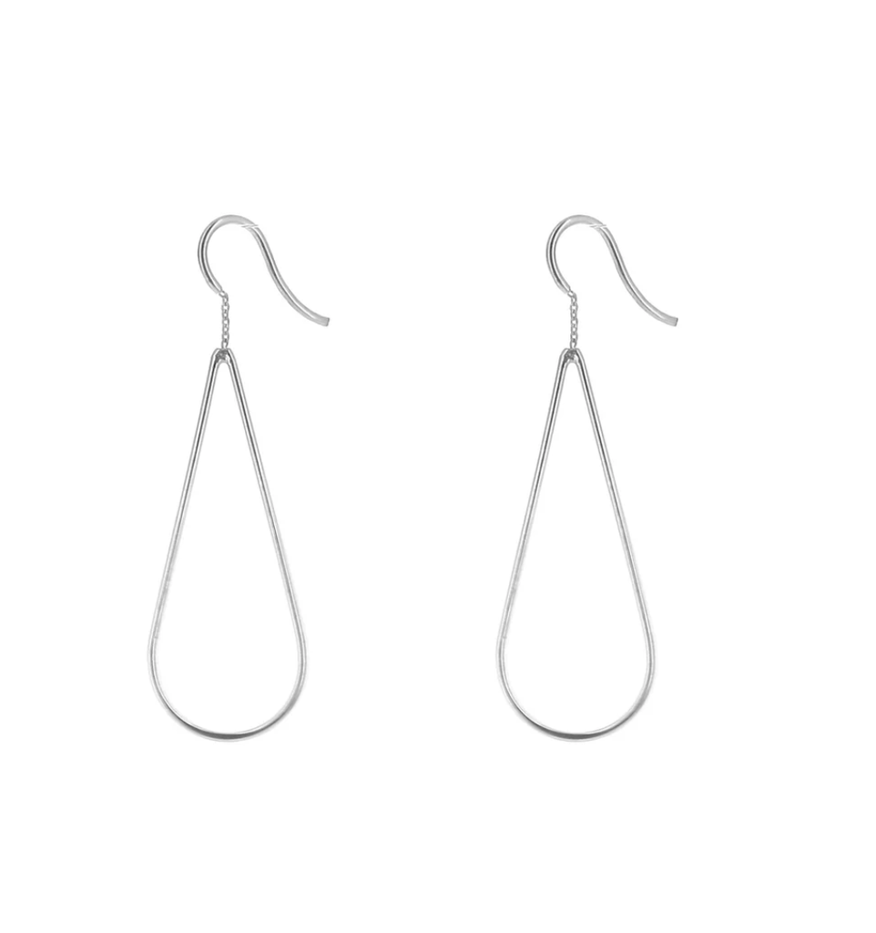 Aurore Havenne - Boucles d'oreille Raindrops Silver