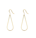 Aurore Havenne - Boucles d'oreille Raindrops Vermeil