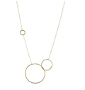 Aurore Havenne - Collier Trinity Vermeil