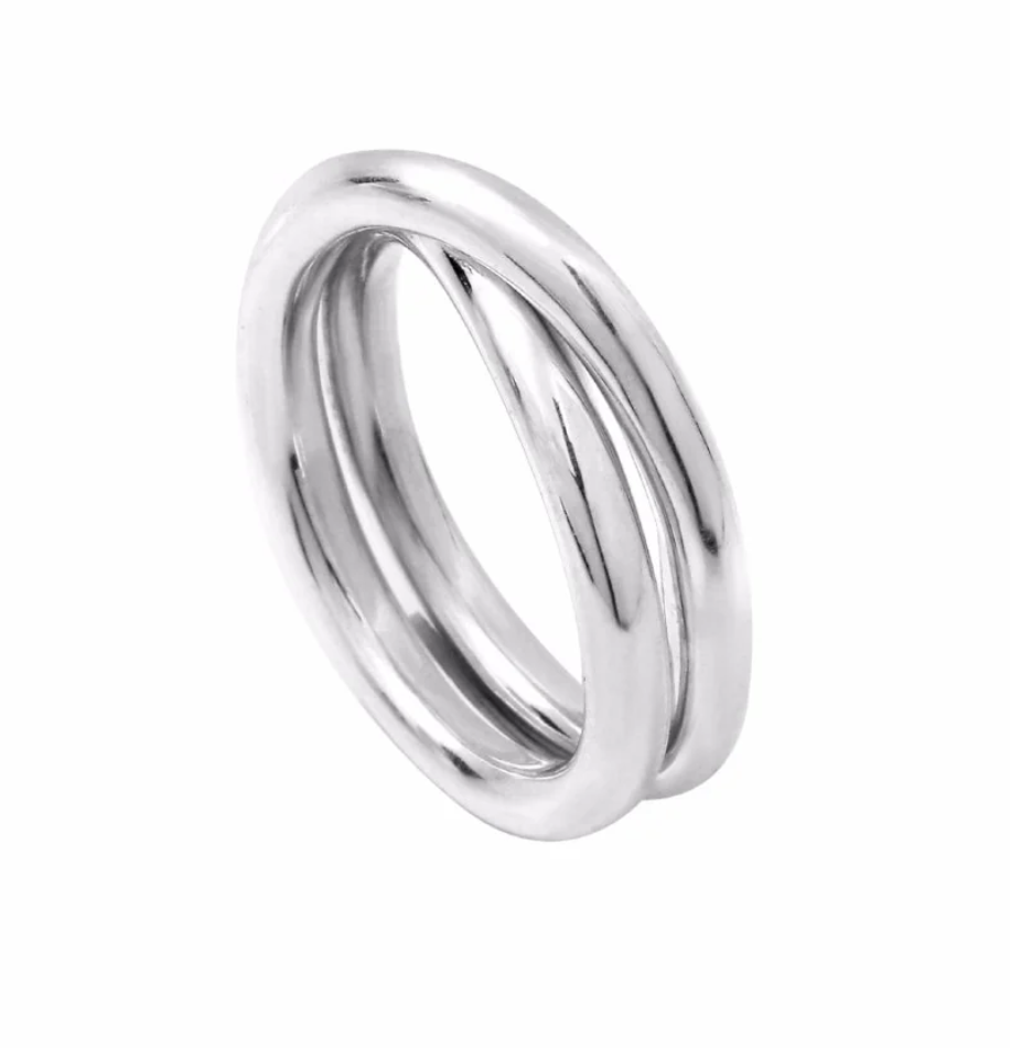 Aurore Havenne - Bague Infinity N°5 Argent 