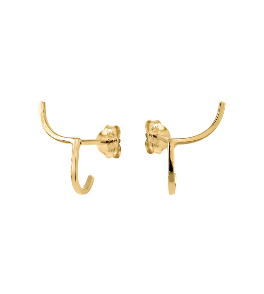 Aurore Havenne - Boucles d'oreille Rhea Vermeil 