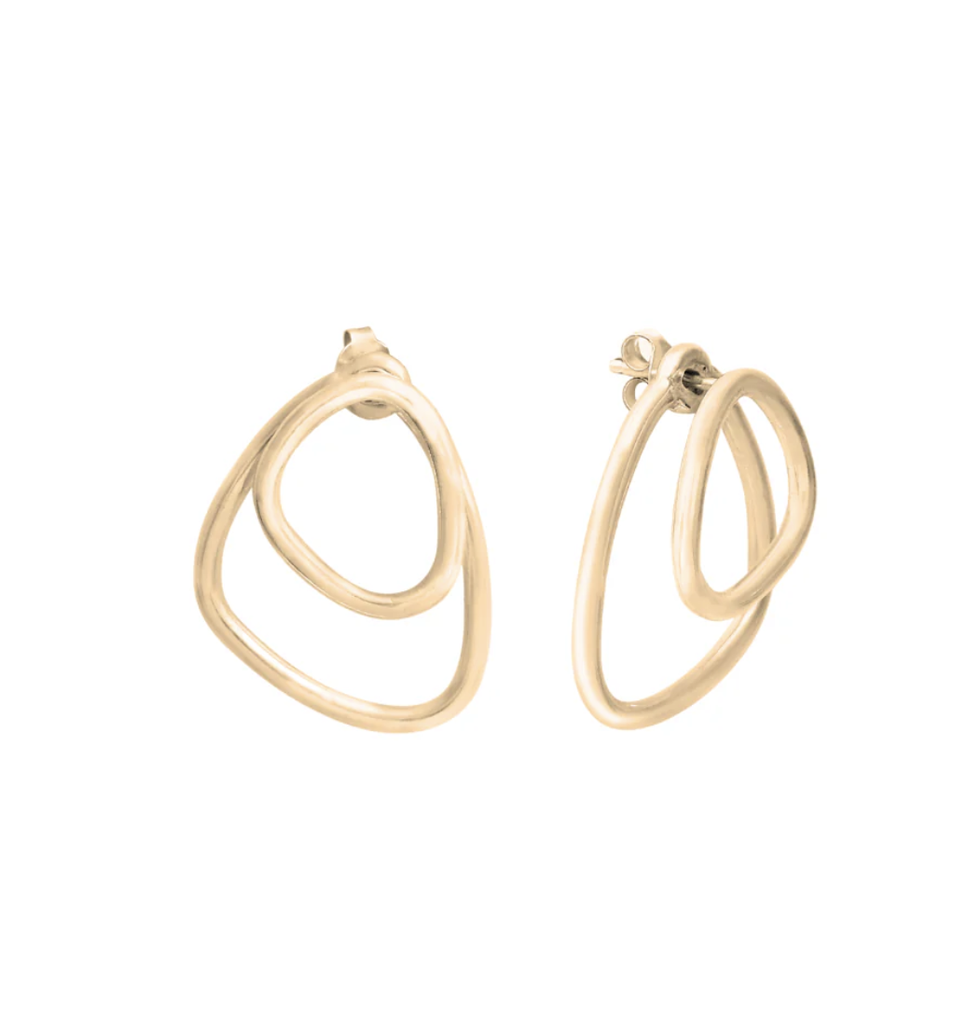Aurore Havenne - Boucles d'oreille Héméra Vermeil