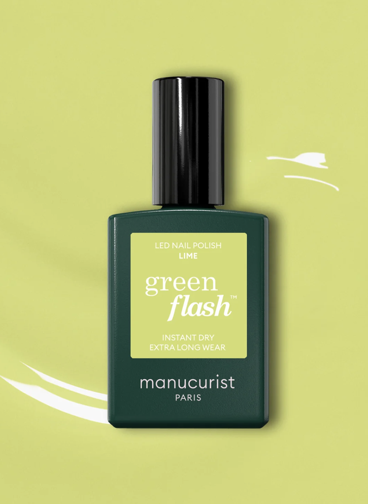 Vernis Semi Green Flash -LIME - Manucurist 