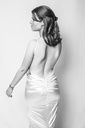 Robe Longue blanche Chiara - T36  - C03216 
