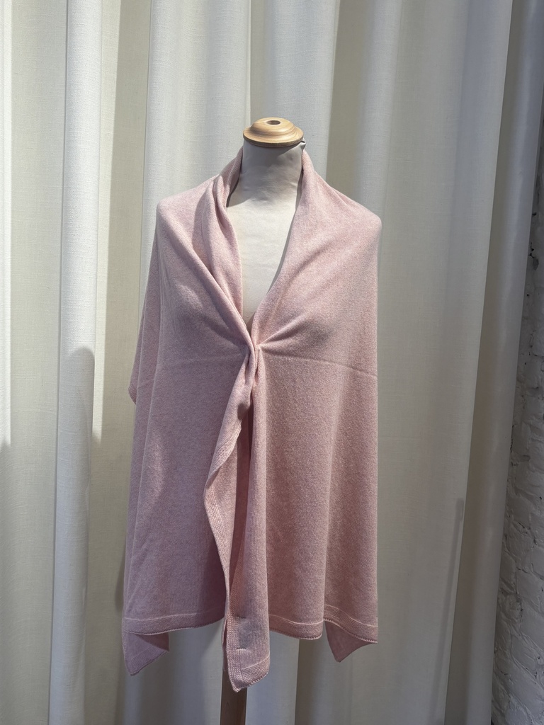 Etole cachemire rose pale  P03520 