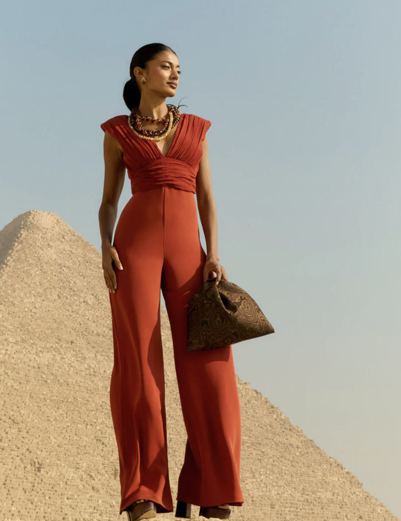 Lady Pipa - Combinaison Terracota - T40 - P0002